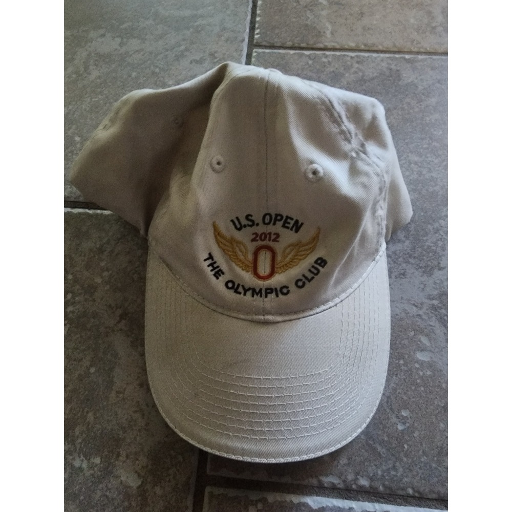 USGA 2012 U.S. Open The Olympic Club Member Hat Tan Adjustable Golf Cap